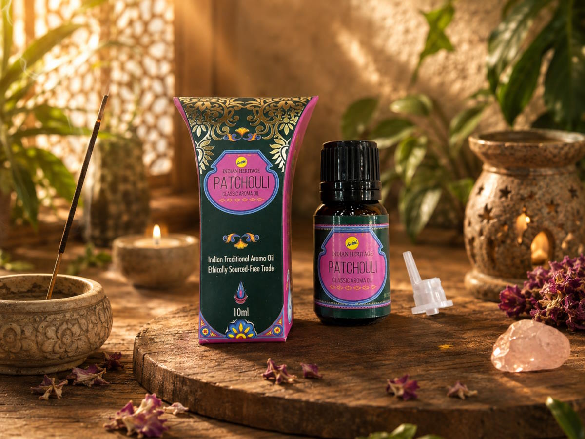 Aceite Aromático  Pachuli Sreevani